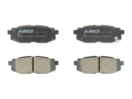 Brake Pad Set, disc brake C27004ABE