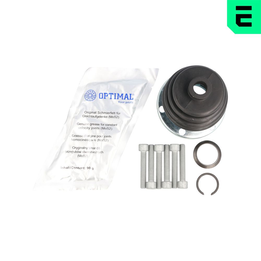 Faltenbalgsatz, Antriebswelle