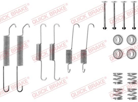 QUICK BRAKE 105-0590 Accessory Kit, brake shoes