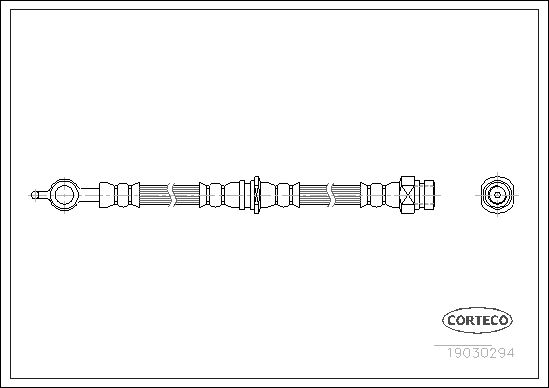 Brake Hose 19030294