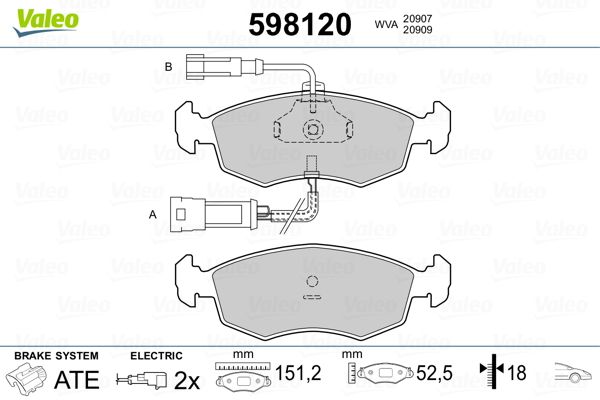 PLAQ FREIN FORD GRANADA, SCORPIO, S  .