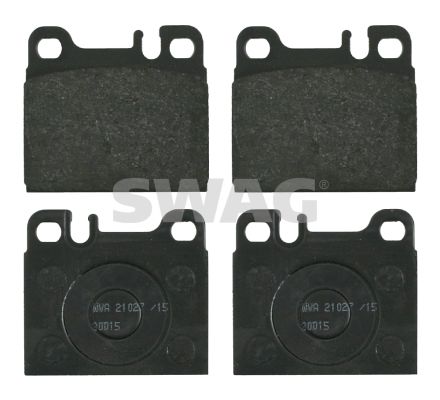 Brake Pad Set, disc brake 10 91 6254