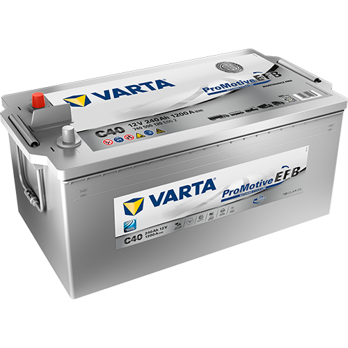 Varta Promotive EFB C40 12V 240 Ah 1200 A/EN gef&uuml;llt