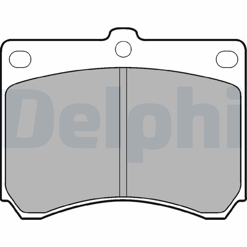 JEU DE PLAQUETTES DE FREIN  0701