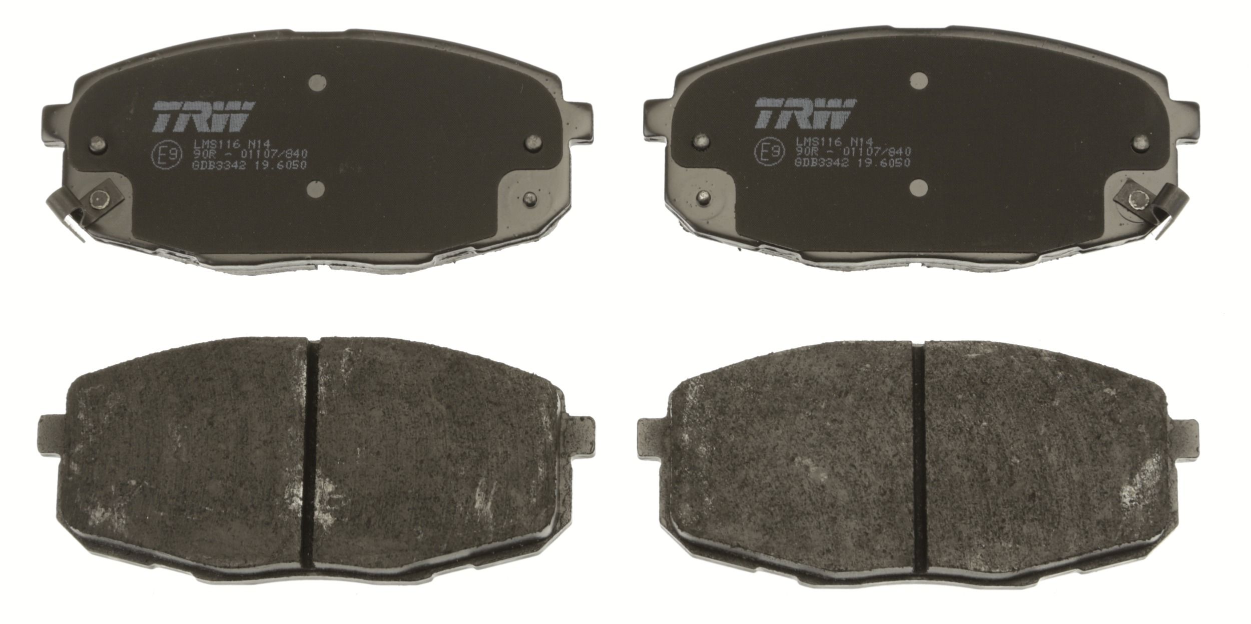 TRW DISC BRAKE PADS - TecDoc 2