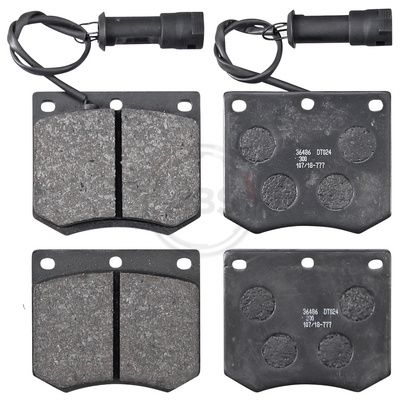 Bremsbelagsatz, Scheibenbremse