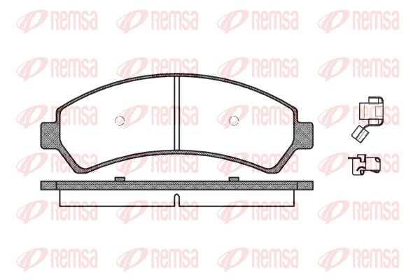 Premium Front Brake Pad Set Premium Front Brake Pad Set