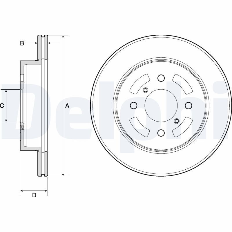 Brake Disc BG3941