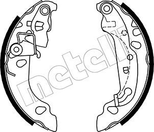 Brake Shoe Set 53-0137