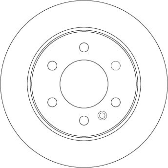 TRW BRAKE DISC - TecDoc 2