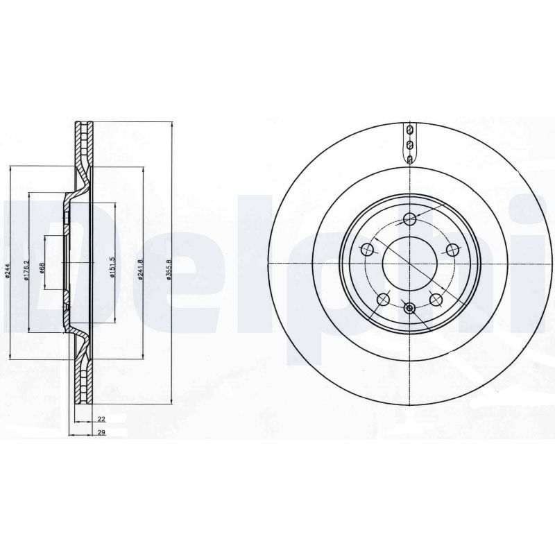 Brake Disc BG4387C