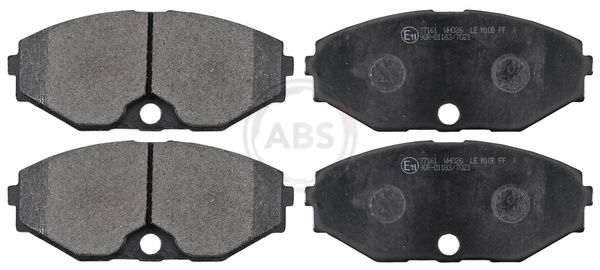 Brake Pad Set, disc brake 37161