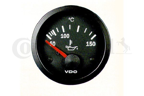 Anzeige, &Ouml;ltemperatur