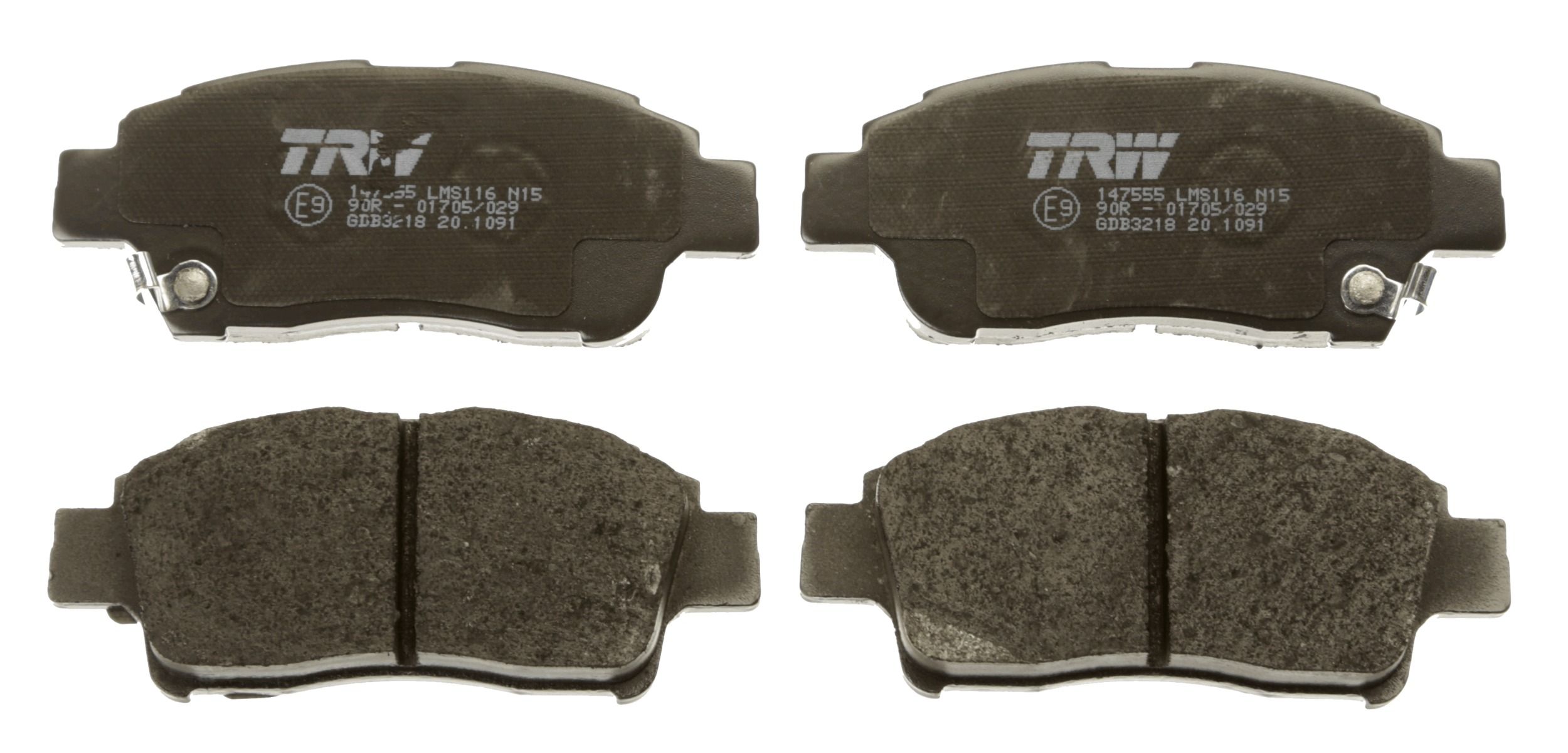 TRW DISC BRAKE PADS - TecDoc 2