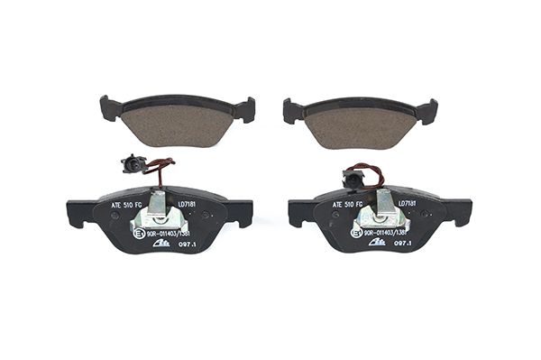 Brake Pad Set, disc brake 13.0470-7181.2