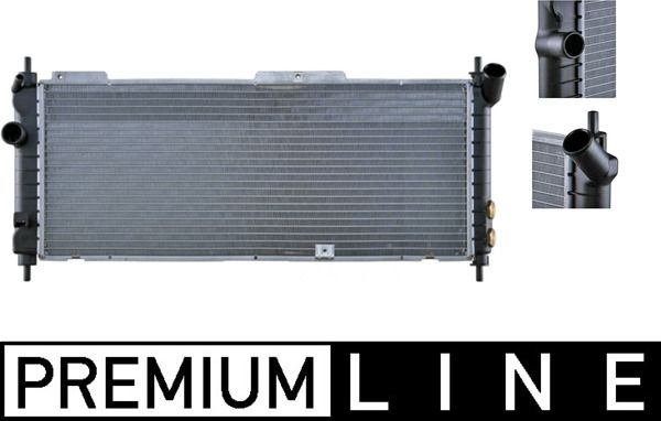 Radiador, refrigeración del motor