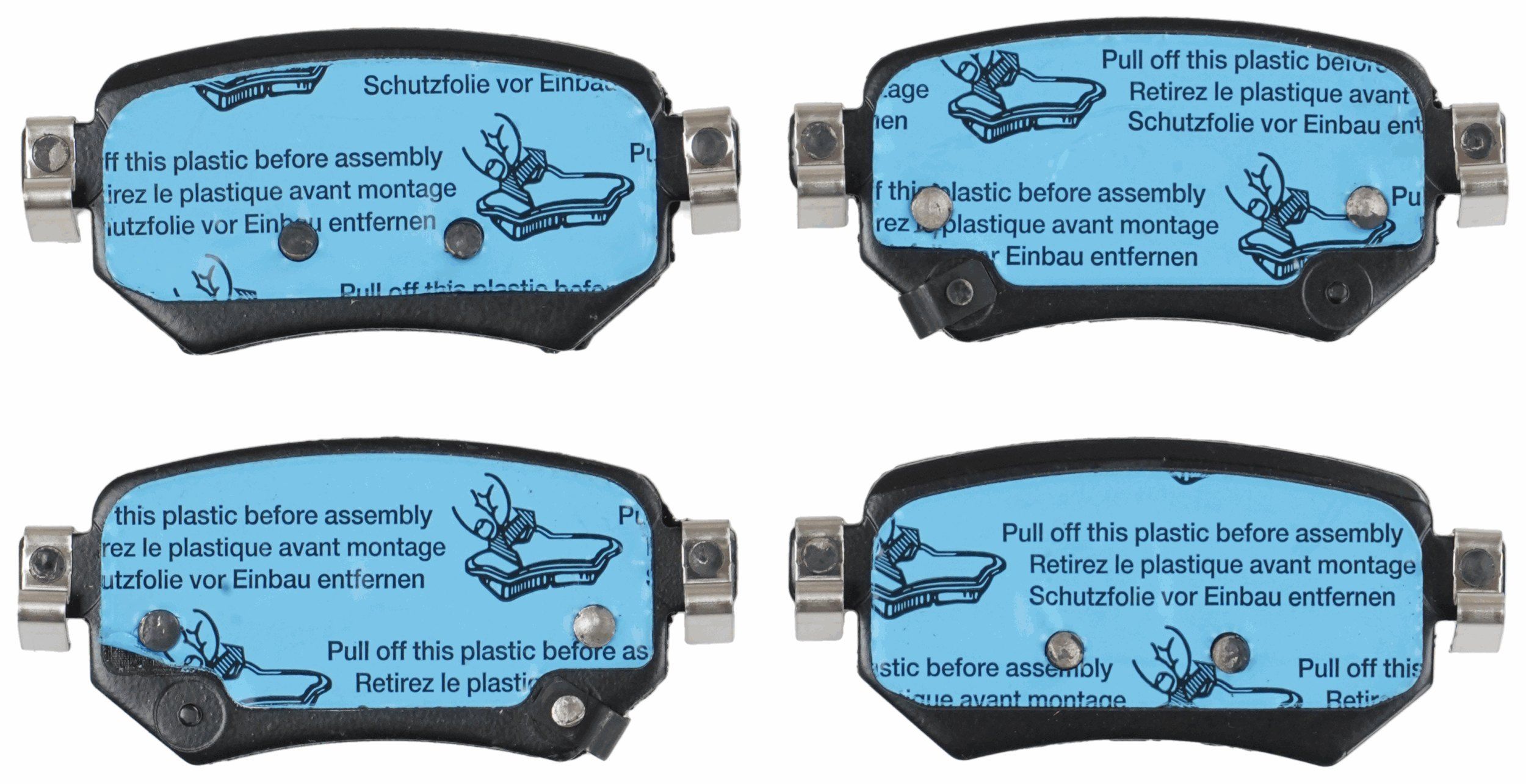 TRW DISC BRAKE PADS - TecDoc 2