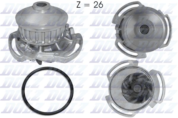 Water Pump, engine cooling A159