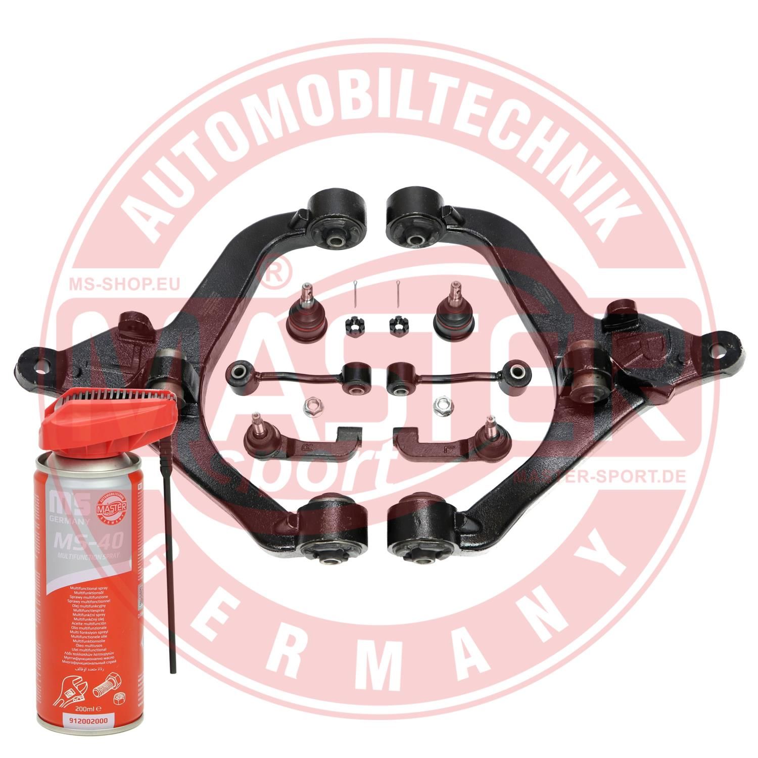 36959/1-KIT-MSP MASTER-SPORT GERMANY PROMO Vezetőkarkészlet, kerékfelfüggesztés