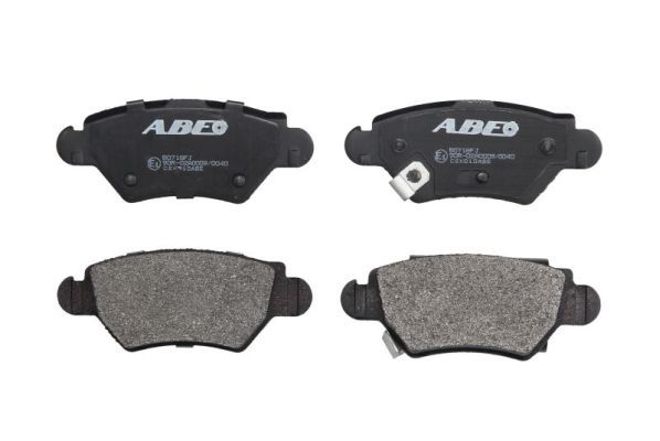 Brake Pad Set, disc brake C2X010ABE