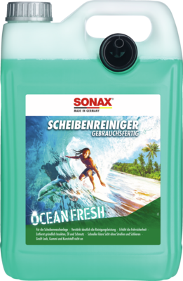 SONAX ScheibenReiniger gebrauchsfertig Ocean-fresh / 5,02 Liter