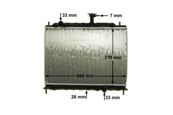 Kühler, Motorkühlung Kühler, Motorkühlung