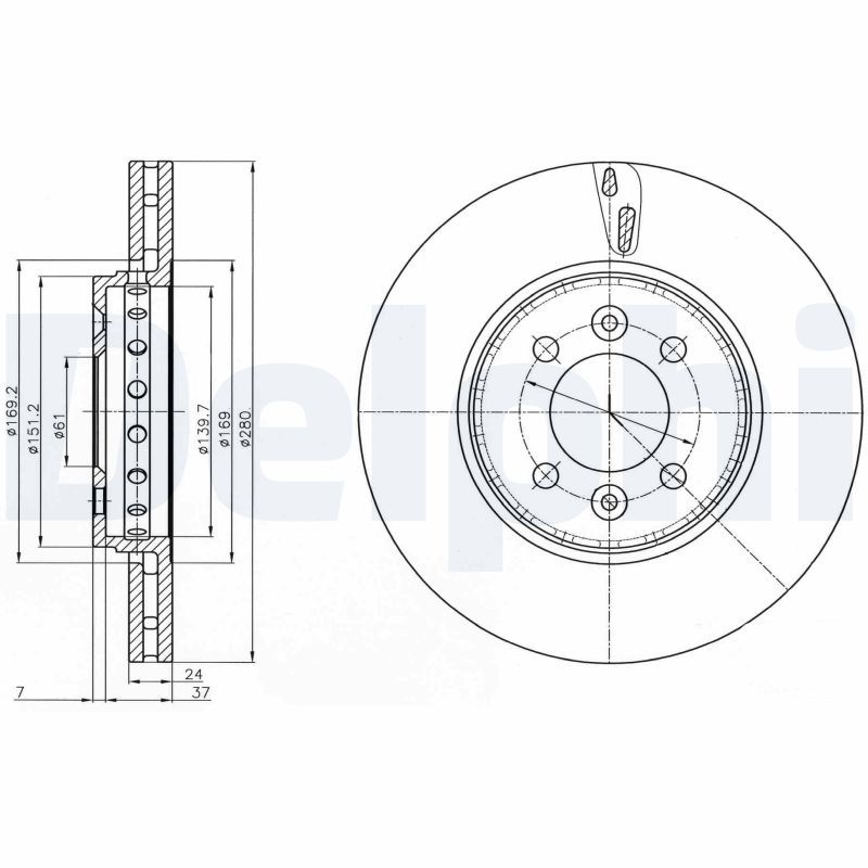 Brake Disc BG4536C