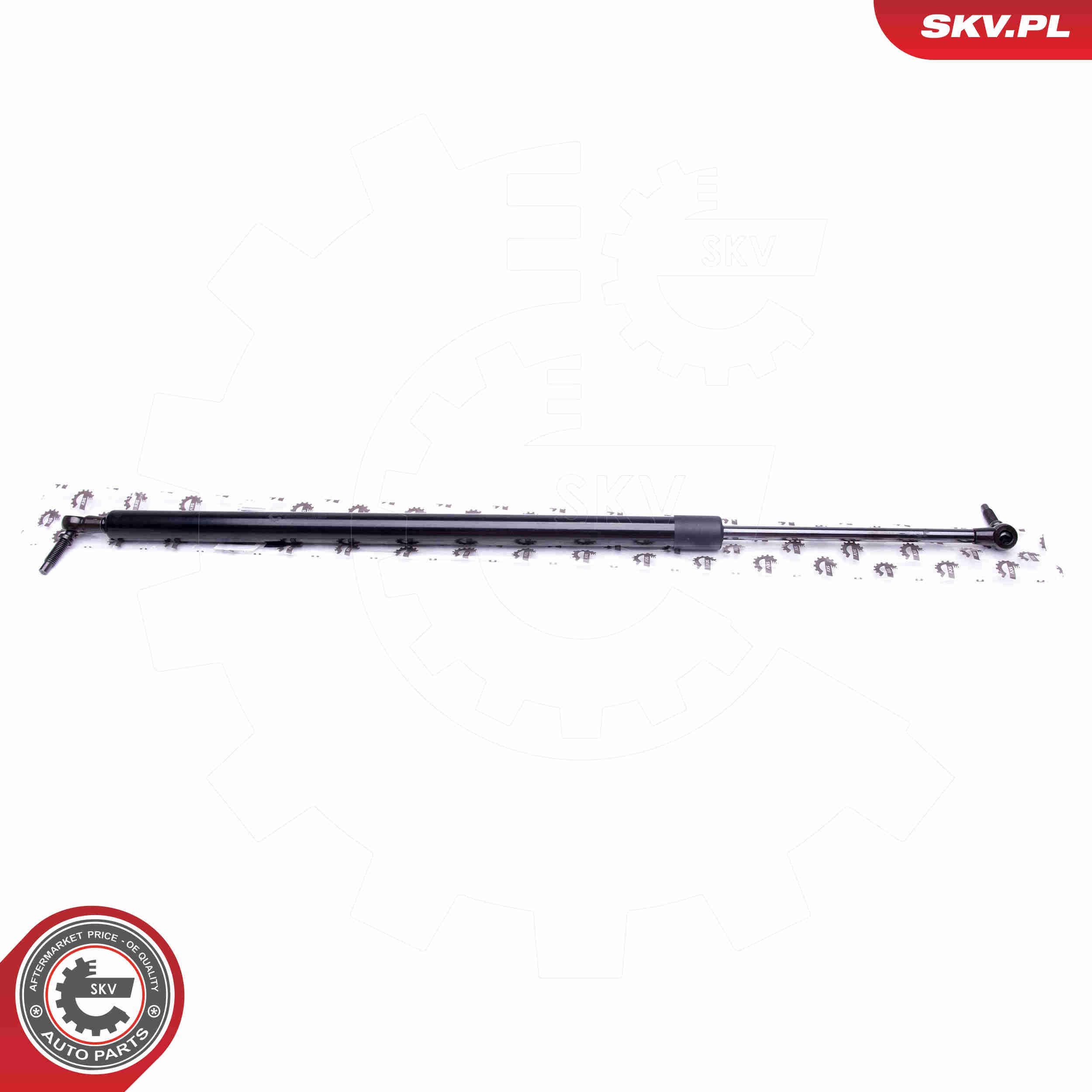 Gasfeder, Koffer-/Laderaum