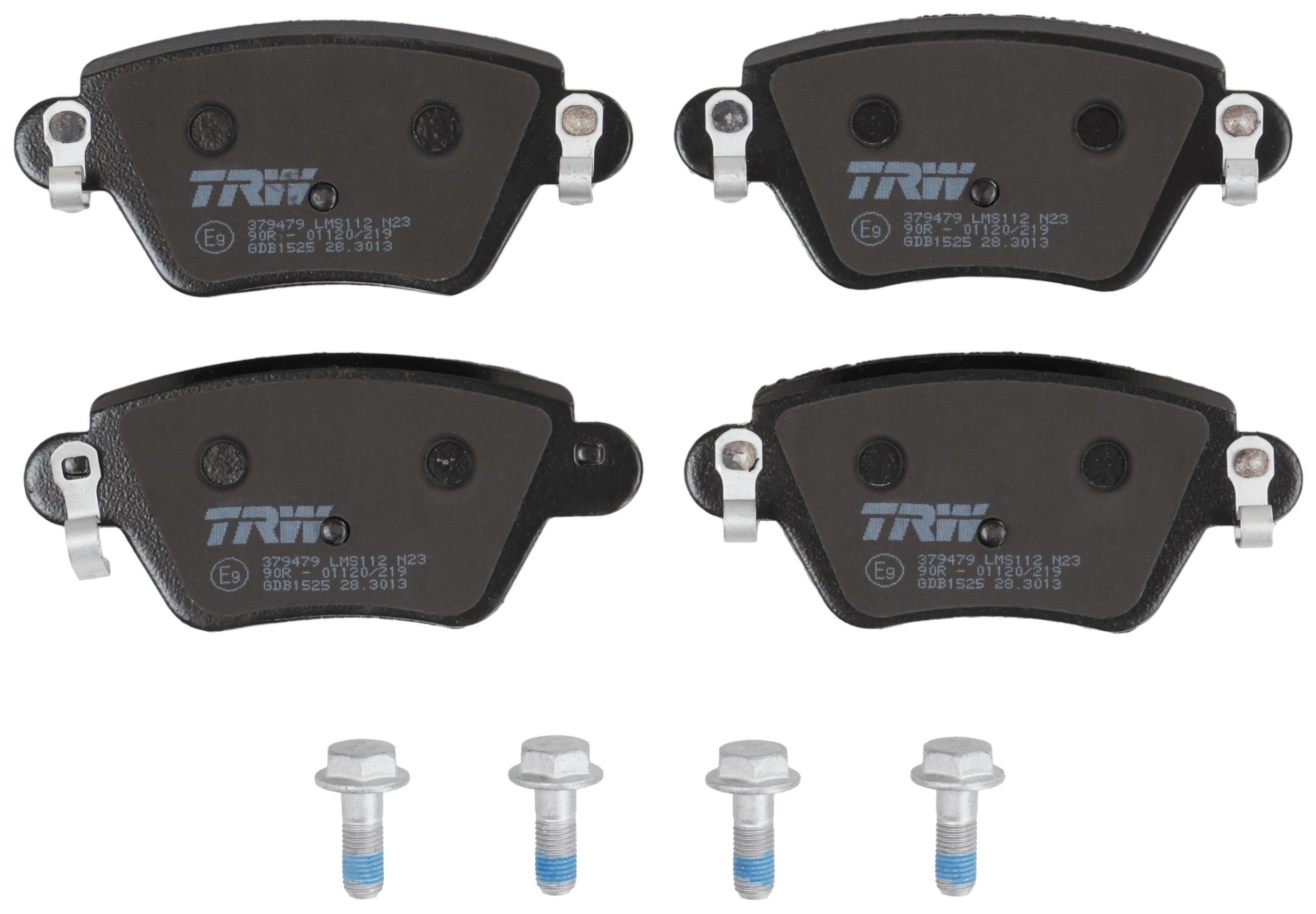 TRW DISC BRAKE PADS - TecDoc 2