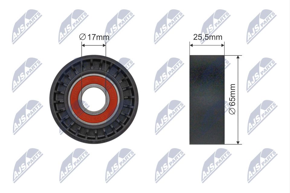 NTY RNK-CT-061 Spannrolle, Keilrippenriemen
