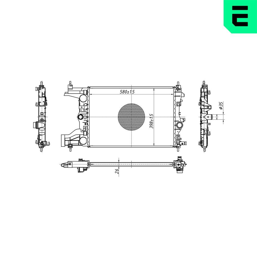K&uuml;hler, Motork&uuml;hlung