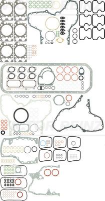 Juego completo de empaques, motor