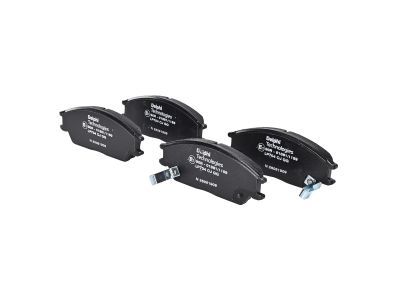 DELPHI LP704 - Bremsbelagsatz, Scheibenbremse