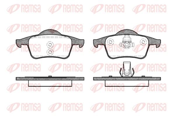 Premium Rear Brake Pad Set Premium Rear Brake Pad Set