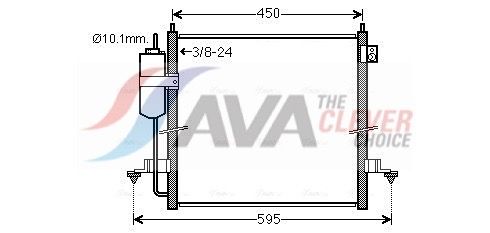 MT5239D AVA QUALITY COOLING ** CLEVER FIT ** kondenzátor, klíma
