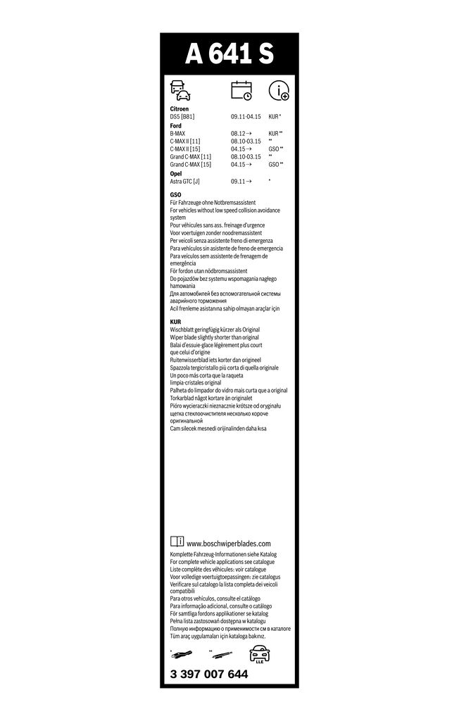 Wischblatt