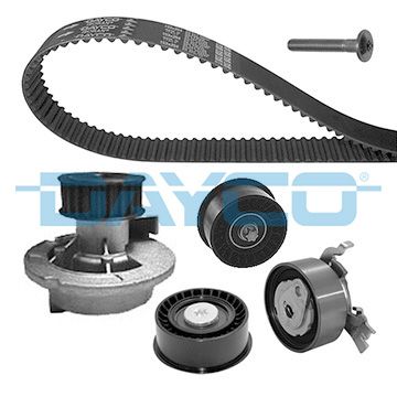 Water Pump & Timing Belt Kit KTBWP3612