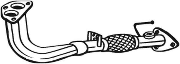 BOSAL 750-129 - Abgasrohr