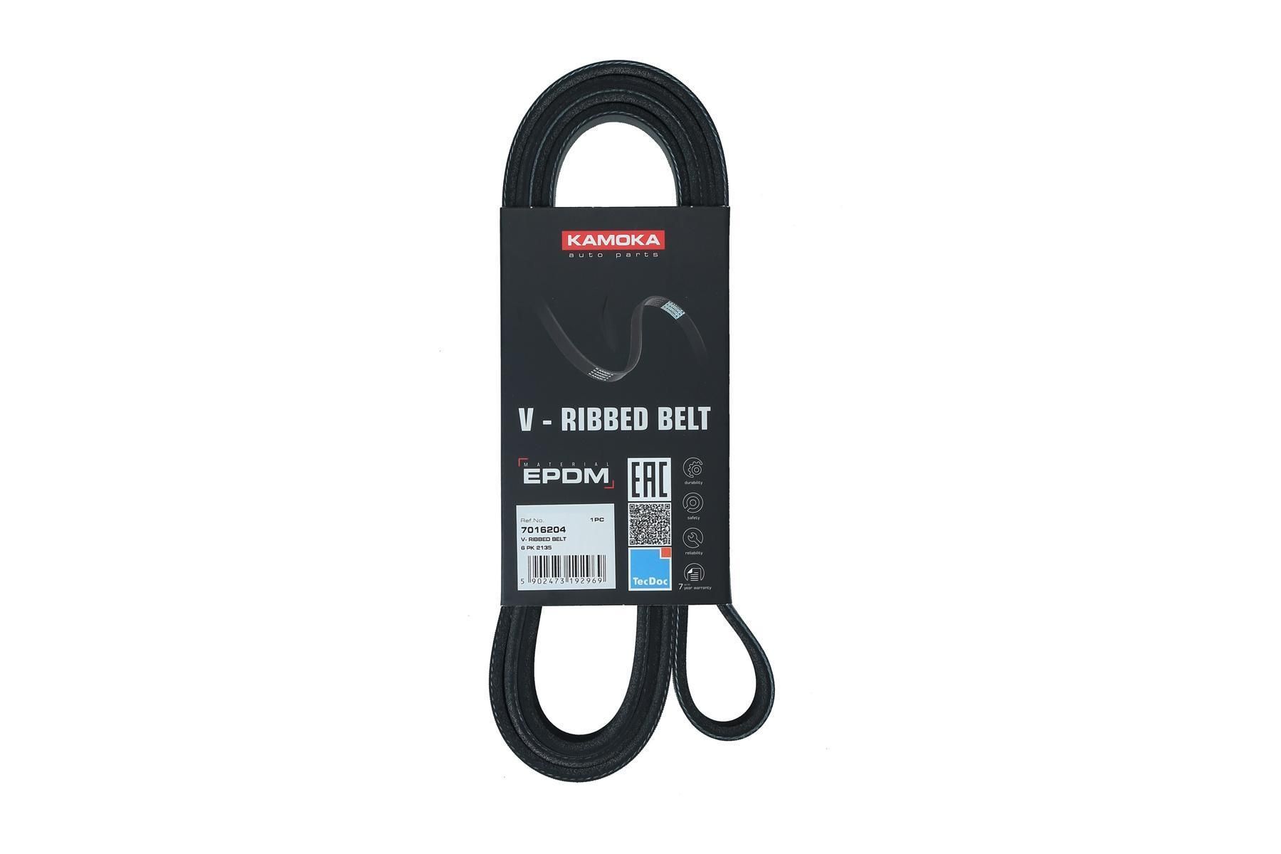 KAMOKA 7016204 - Keilrippenriemen