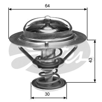 Thermostat, coolant TH27088G1