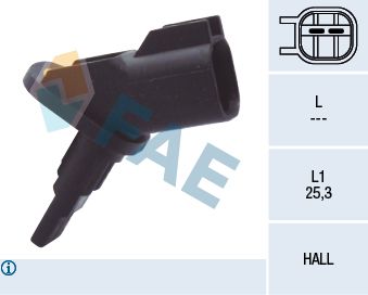 FAE 78094 - Sensor, Raddrehzahl