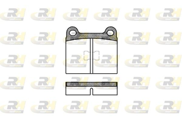 Bremsbelagsatz, Scheibenbremse