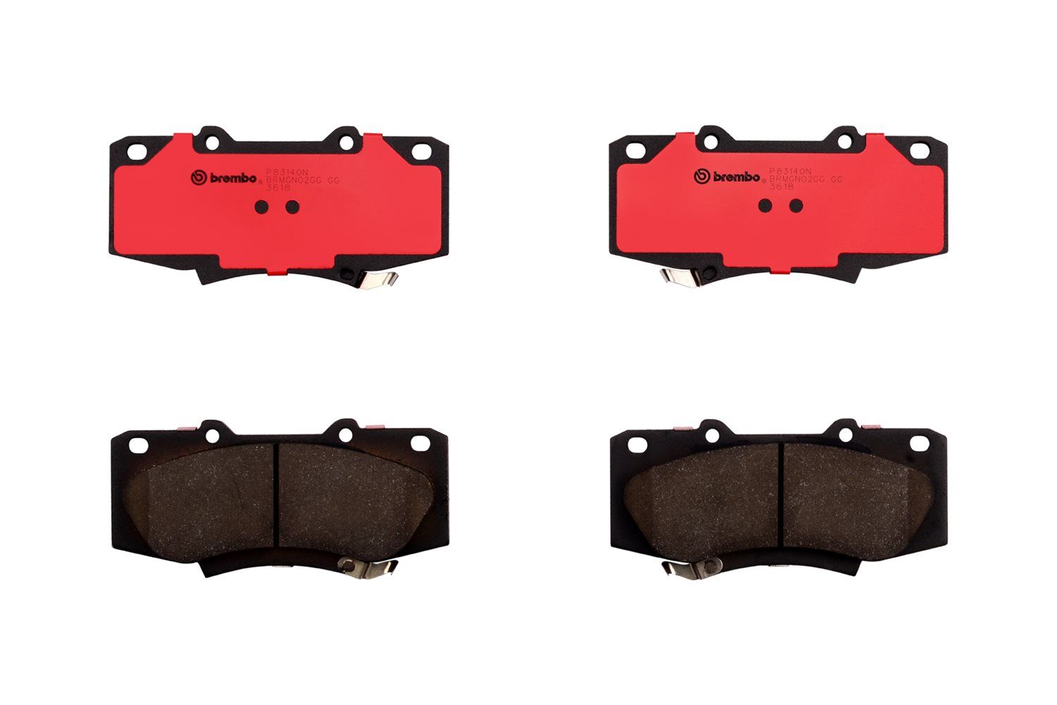 BREMBO DISC PAD -  TOYOTA HILUX TGN126L 15- (FRT) - TecDoc 1