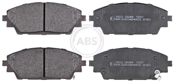 Brake Pad Set, disc brake 35022