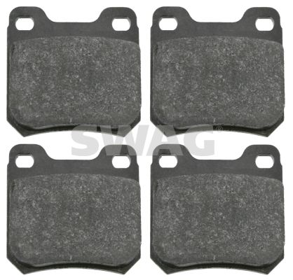 Brake Pad Set, disc brake 40 91 6155