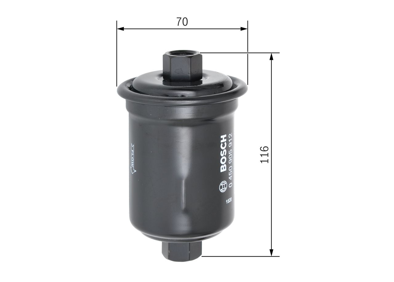BOSCH 0 450 905 912 - Kraftstofffilter