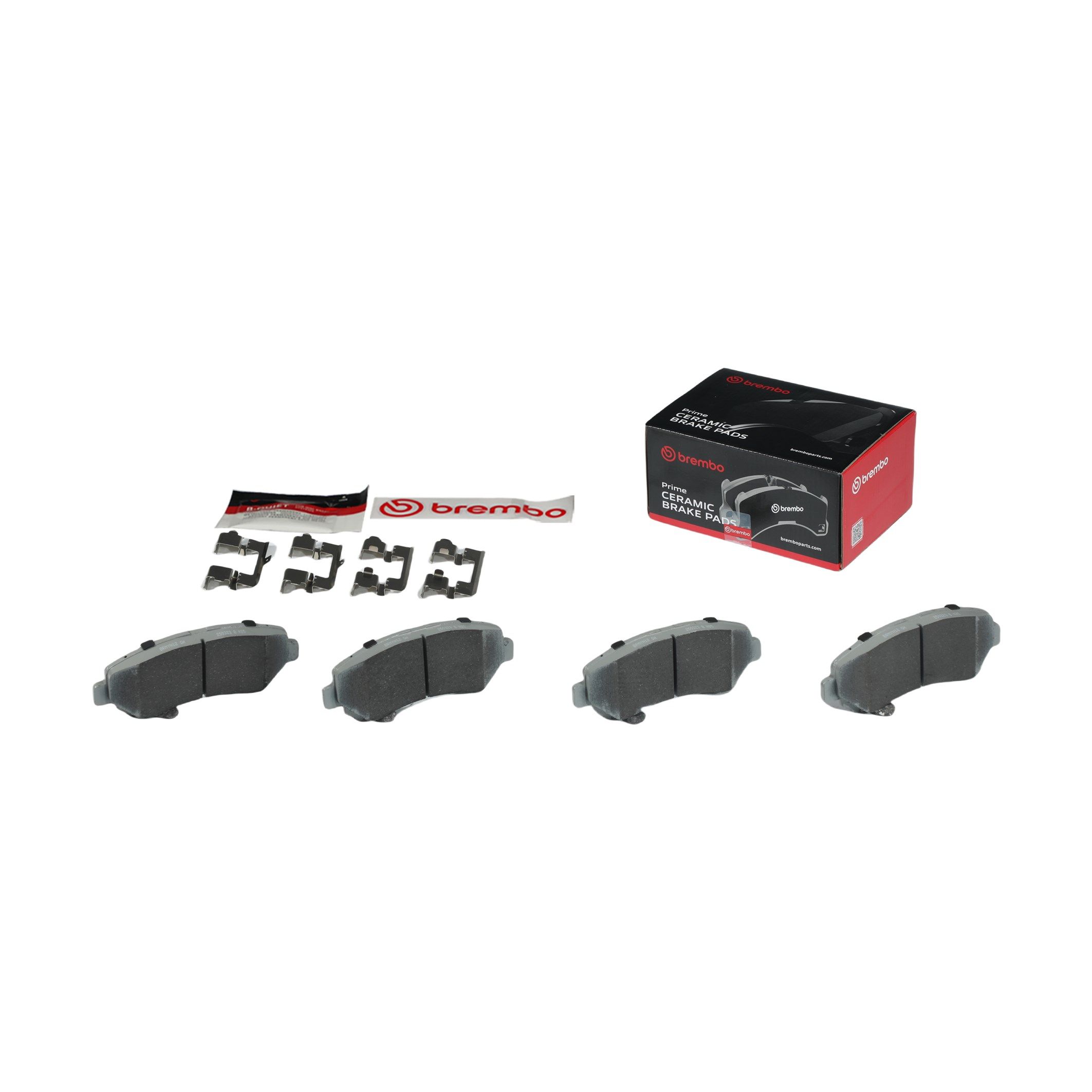 BREMBO DISC PAD -  MAZDA CX-8 KG 18- (FRT) *Holes, Thickness 17mm - TecDoc 2