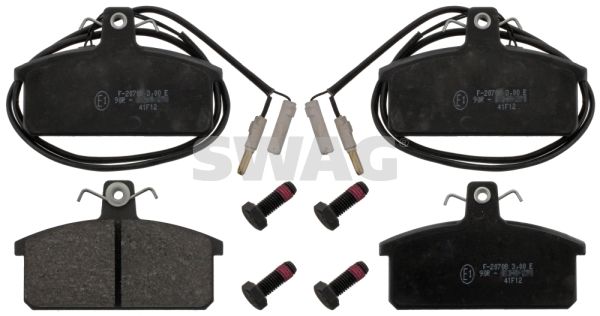 Brake Pad Set, disc brake 72 11 6096