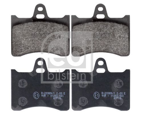 Bremsbelagsatz, Scheibenbremse