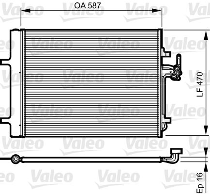 COND FORD GALAXY, MONDEO IV, S-MAX